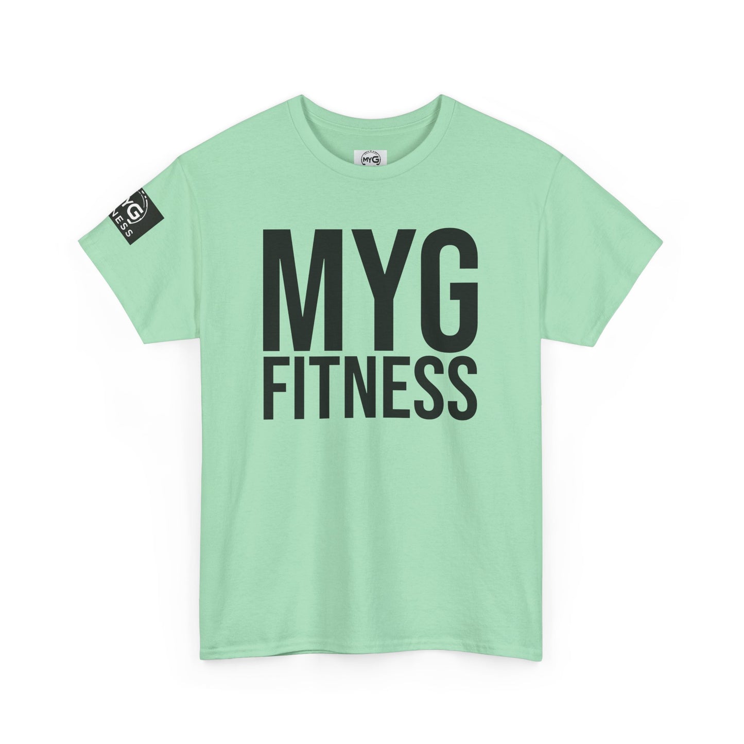 MYGFITNESS Essentials Arm Logo Unisex Heavy Cotton Tee