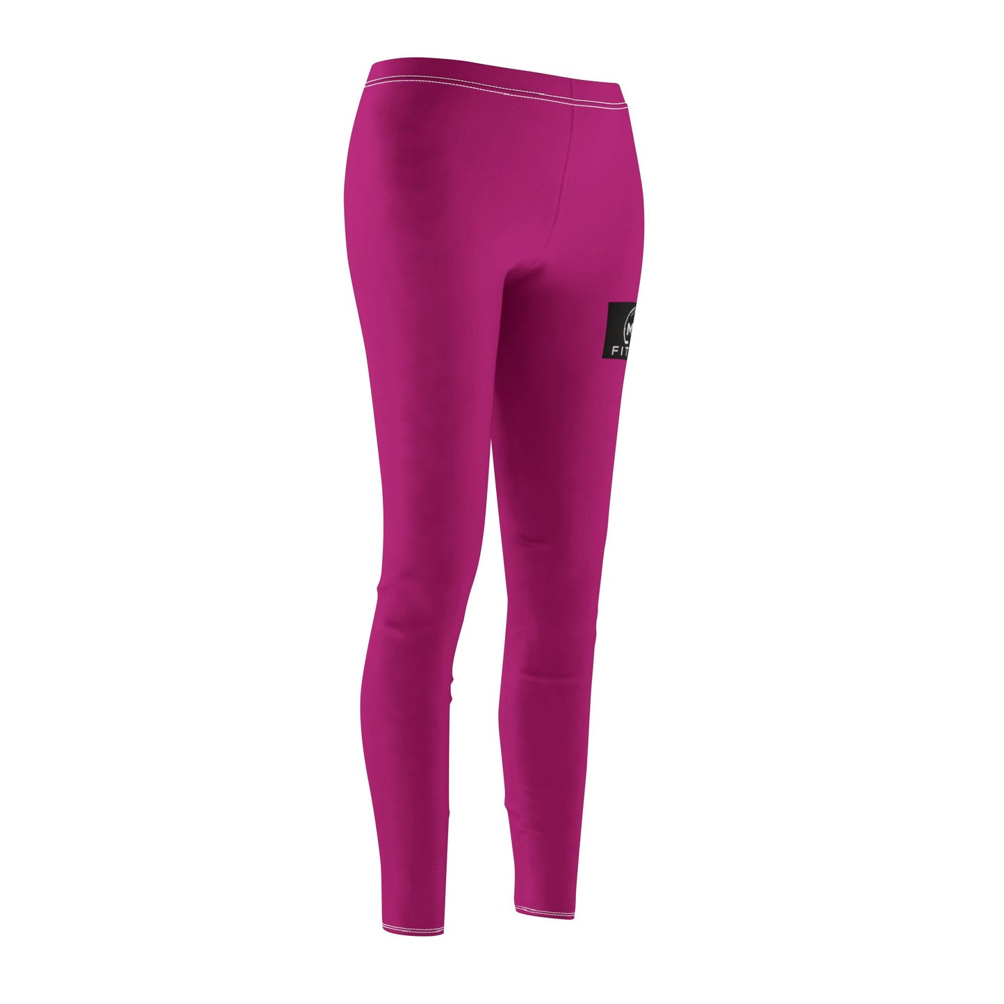 MYGFITNESS Women's Mid-rise Fitness Pink Comfortable Leggings | Active Wear for Yoga & Gym