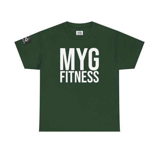 MYGFITNESS Essentials Arm Logo Unisex Heavy Cotton Tee