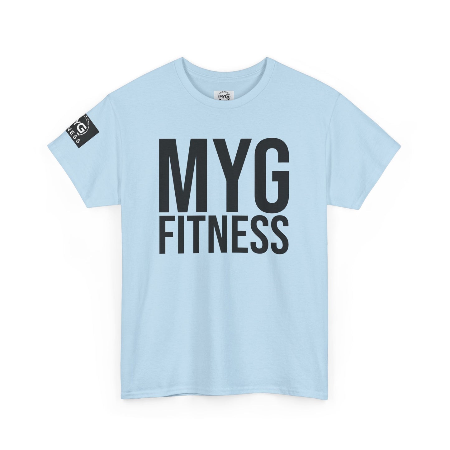 MYGFITNESS Essentials Arm Logo Unisex Heavy Cotton Tee