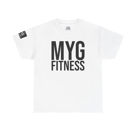 MYGFITNESS Essentials Arm Logo Unisex Heavy Cotton Tee