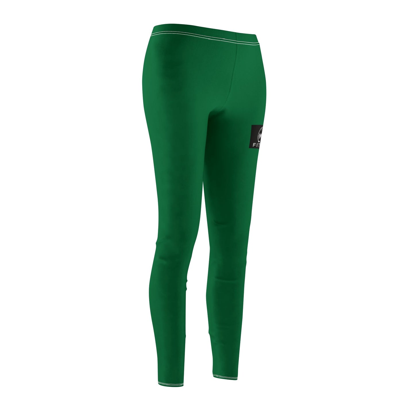 MYGFITNESS Women's Mid-rise Fitness Dark Green Comfortable Leggings | Active Wear for Yoga & Gym