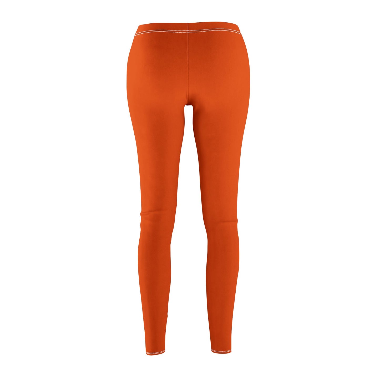 MYGFITNESS Women's Mid-rise Fitness Orange Comfortable Leggings | Active Wear for Yoga & Gym