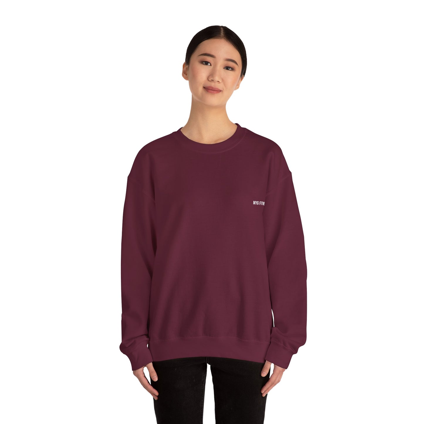 MYGFITNESS Essentials Unisex Heavy Blend™ Crewneck Sweatshirt - Cozy Apparel for Workout Enthusiasts