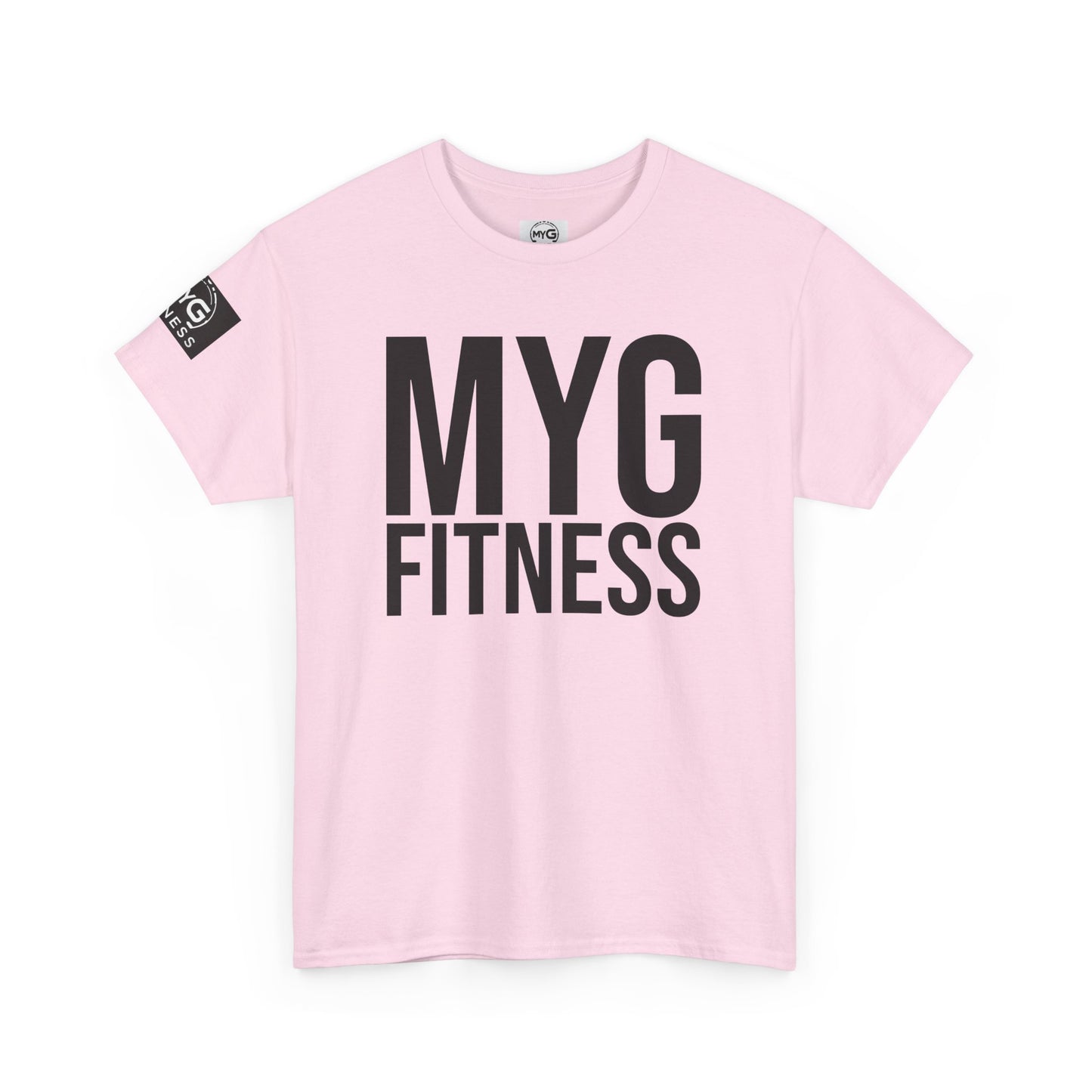 MYGFITNESS Essentials Arm Logo Unisex Heavy Cotton Tee