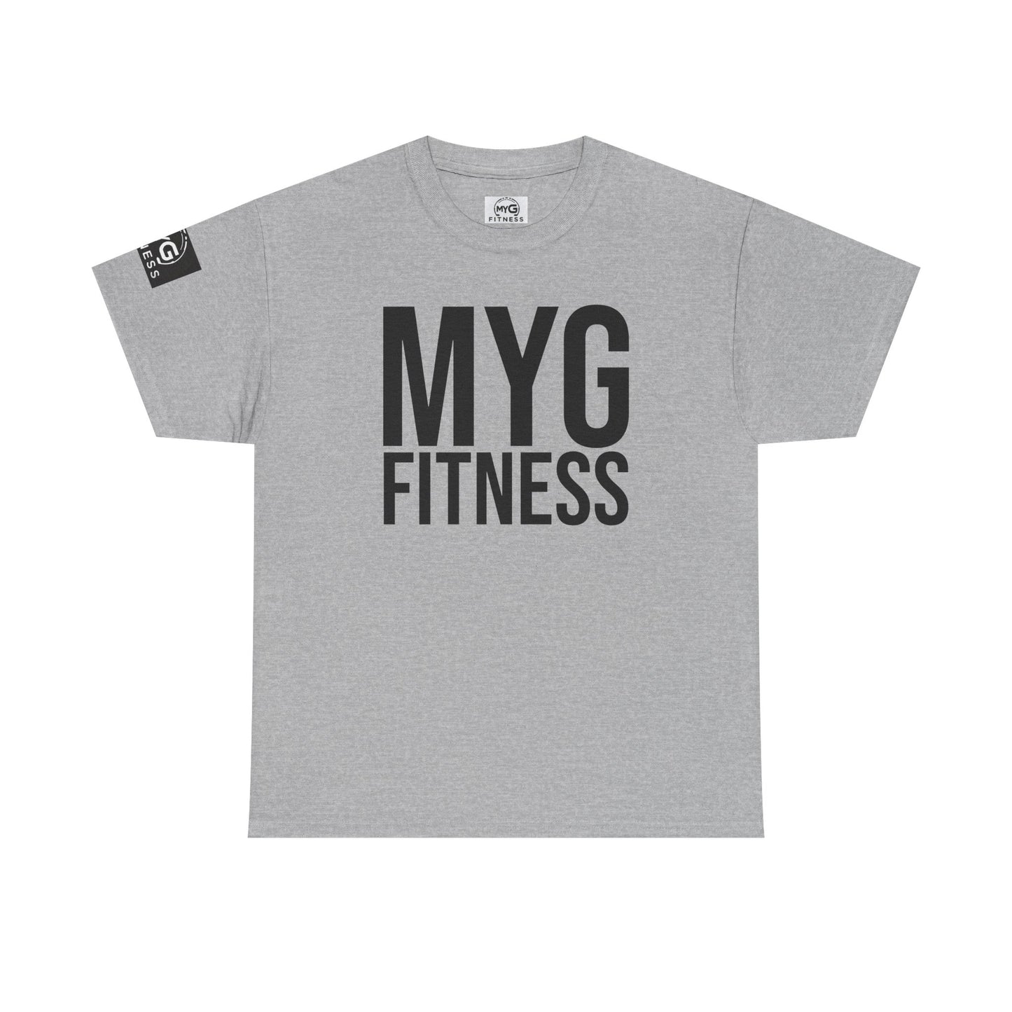 MYGFITNESS Essentials Arm Logo Unisex Heavy Cotton Tee