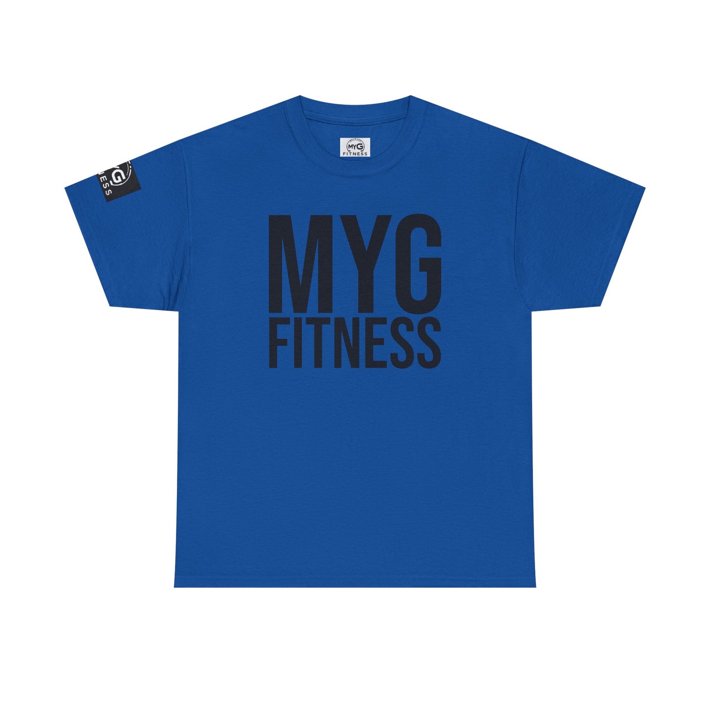 MYGFITNESS Essentials Arm Logo Unisex Heavy Cotton Tee