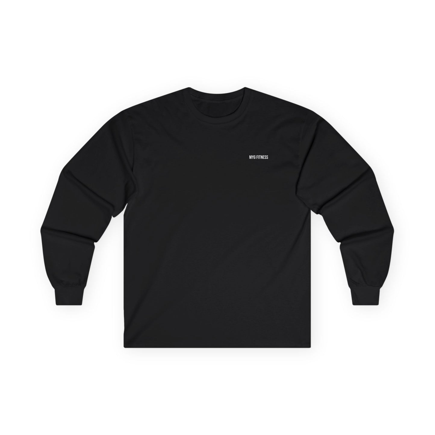 MYGFITNESS Essentials Unisex Ultra Cotton Long Sleeve Tee - Comfortable Activewear for Fitness Enthusiasts