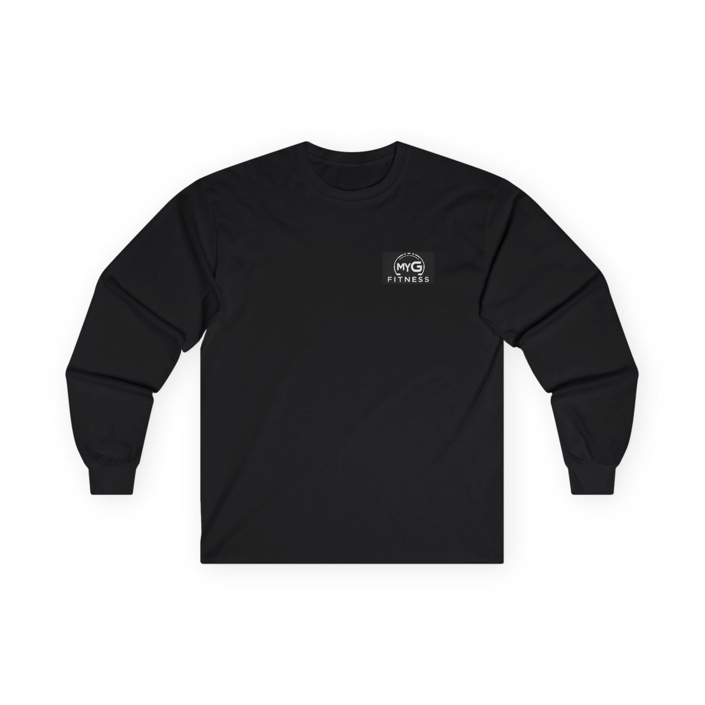 MYGFITNESS Essentials Logo Unisex Ultra Cotton Long Sleeve Tee - Comfortable Activewear for Fitness Enthusiasts