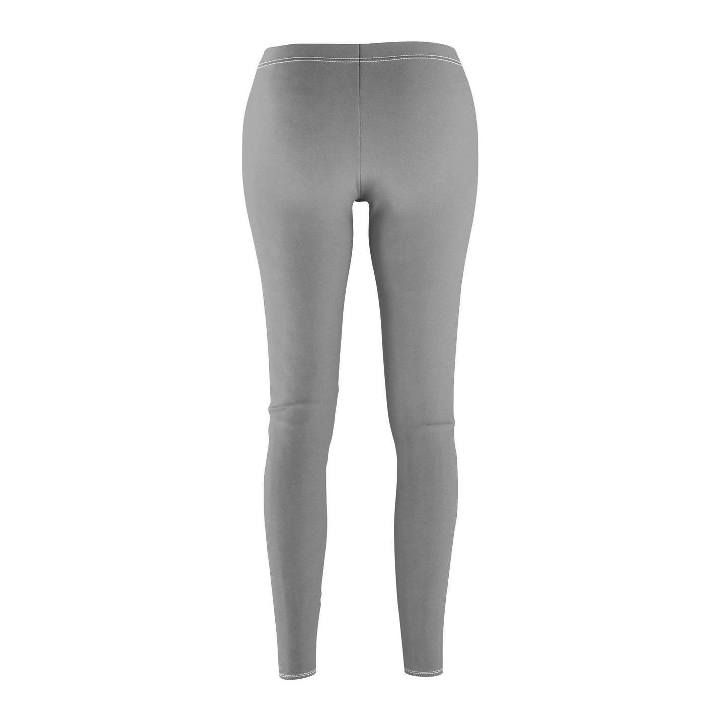 MYGFITNESS Women's Mid-rise Fitness Light Grey Comfortable Leggings | Active Wear for Yoga & Gym