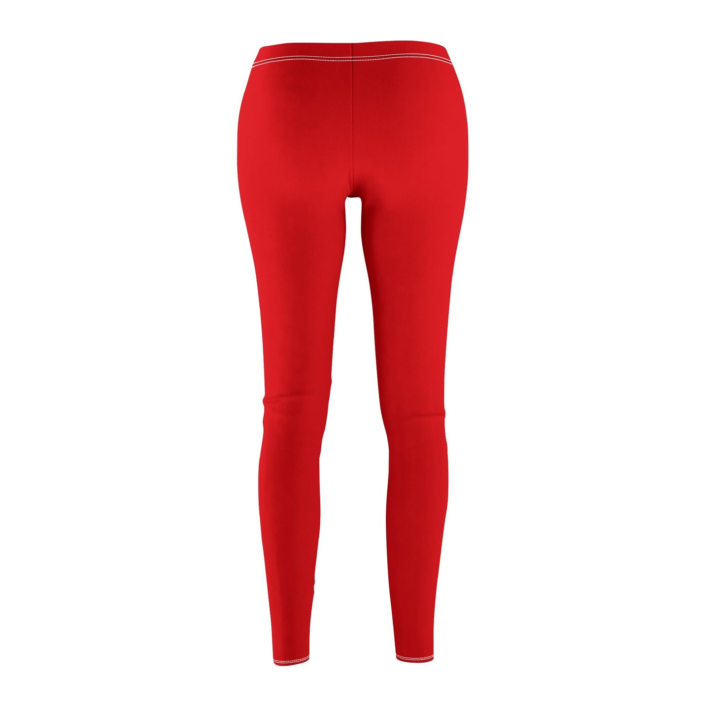 MYGFITNESS Women's Mid-rise Fitness Red Comfortable Leggings | Active Wear for Yoga & Gym