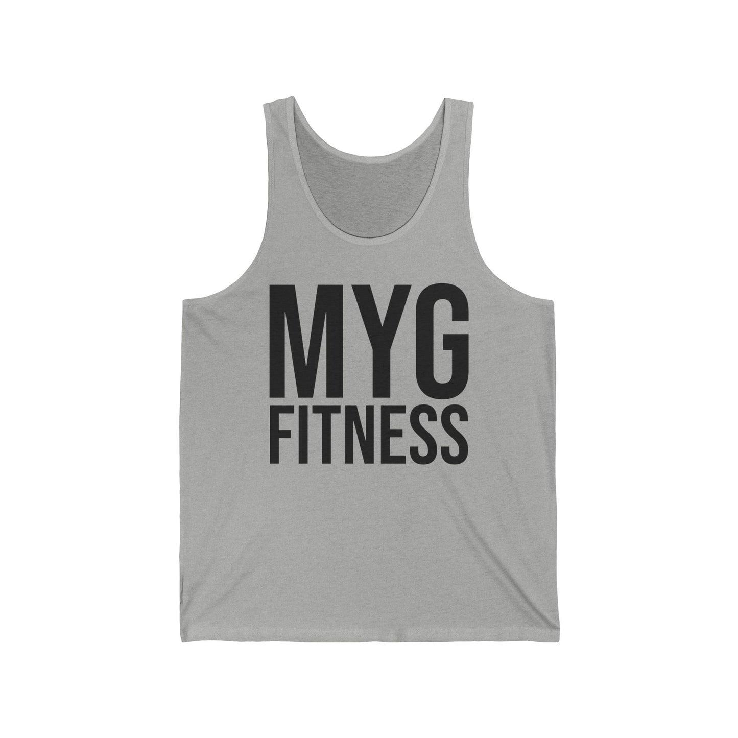 MYGFITNESS Essentials Unisex Jersey Tank - Perfect for Gym Lovers & Active Lifestyle