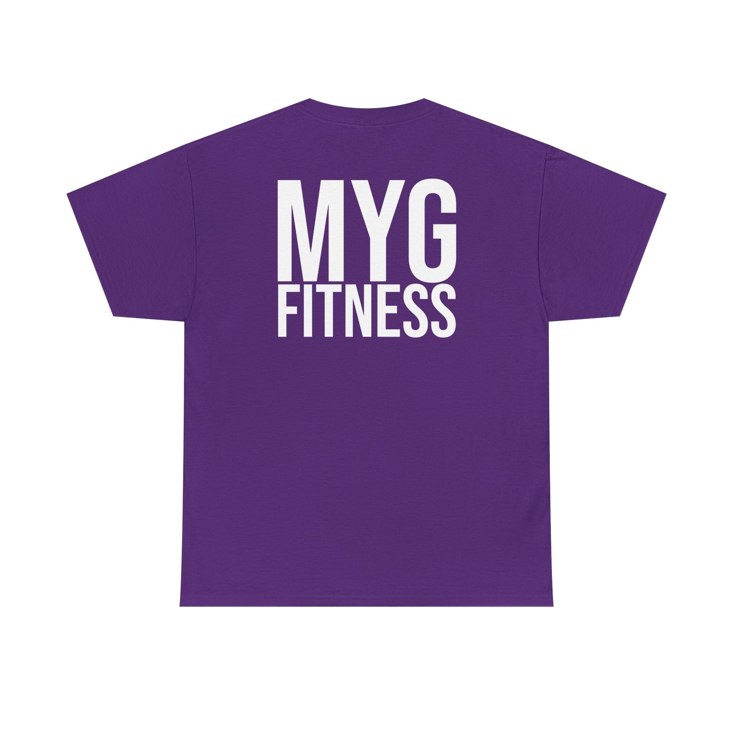 MYGFITNESS Essentials Logo With Back Print Unisex Heavy Cotton Tee