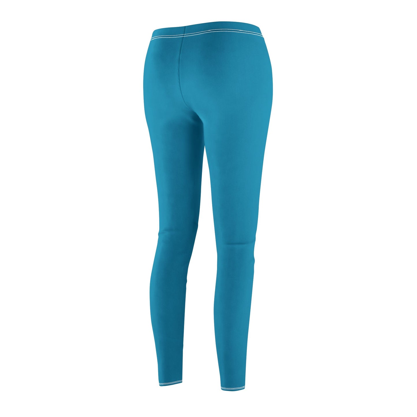 MYGFITNESS Women's Mid-rise Fitness Turquoise Comfortable Leggings | Active Wear for Yoga & Gym