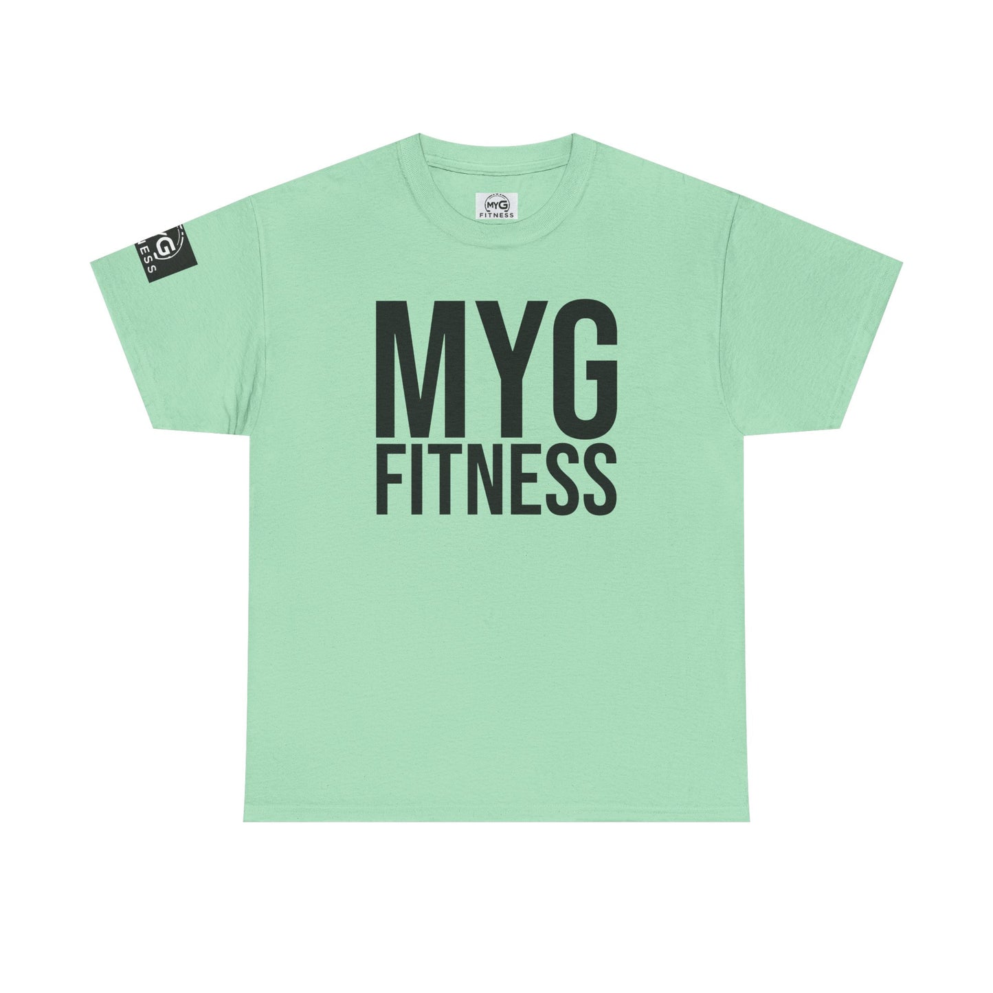 MYGFITNESS Essentials Arm Logo Unisex Heavy Cotton Tee