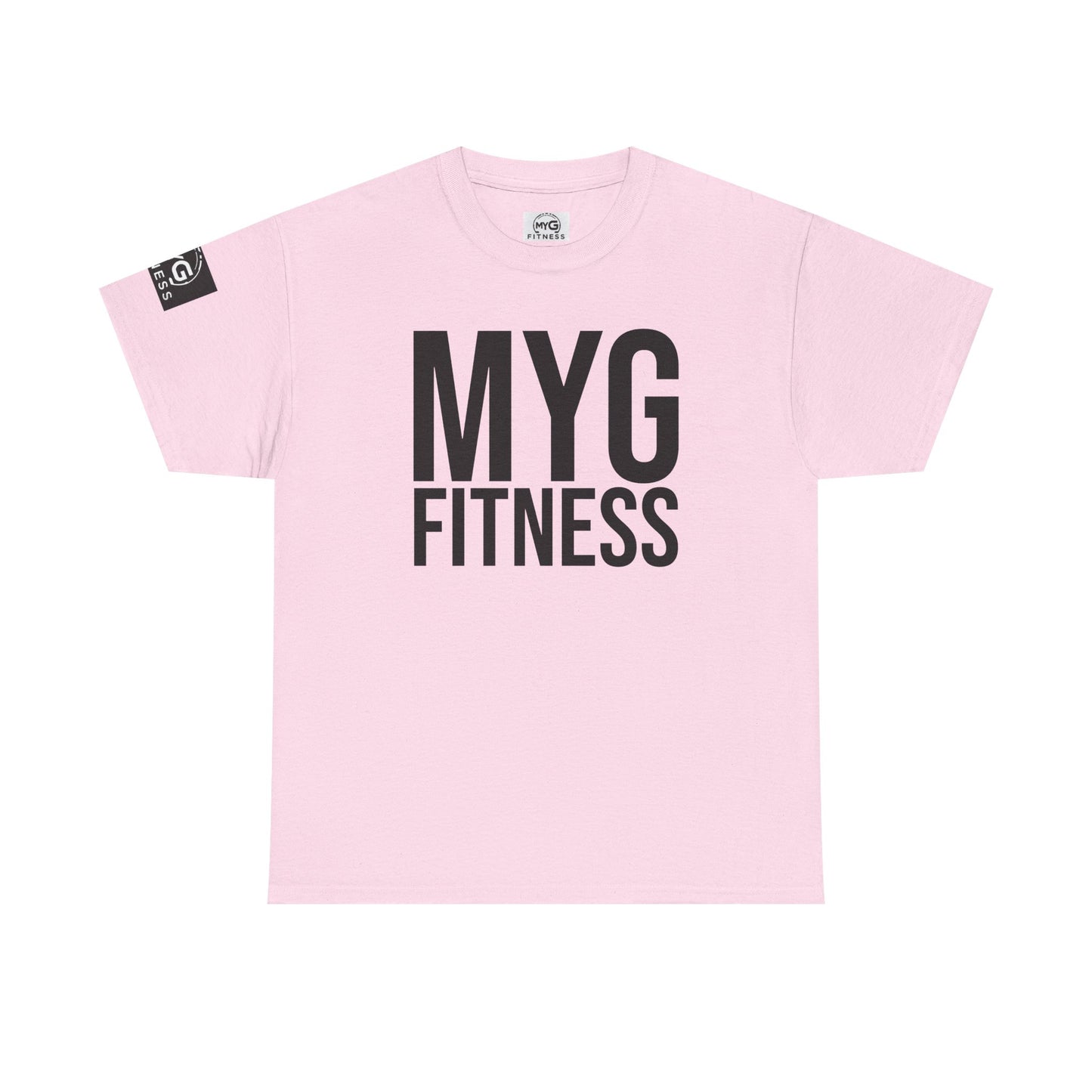 MYGFITNESS Essentials Arm Logo Unisex Heavy Cotton Tee