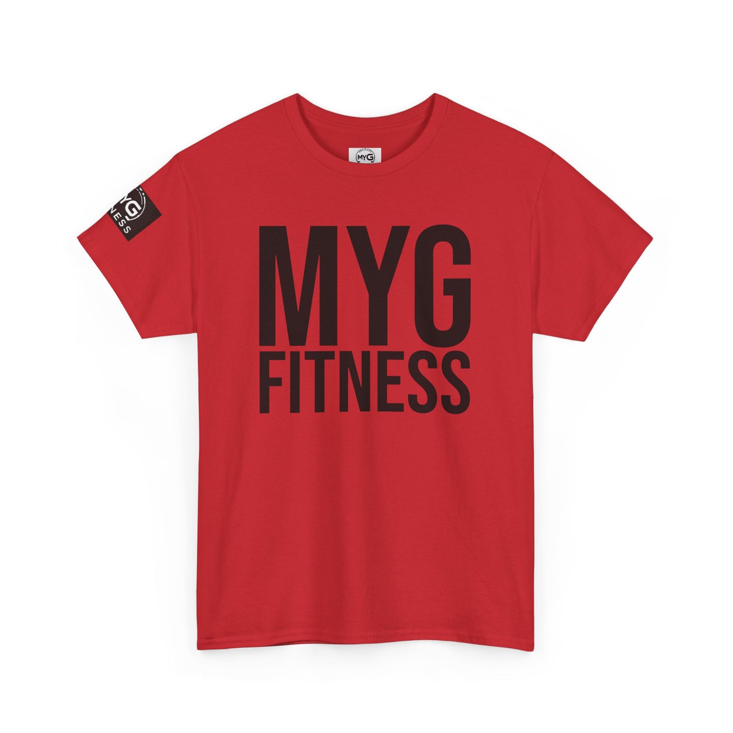 MYGFITNESS Essentials Arm Logo Unisex Heavy Cotton Tee