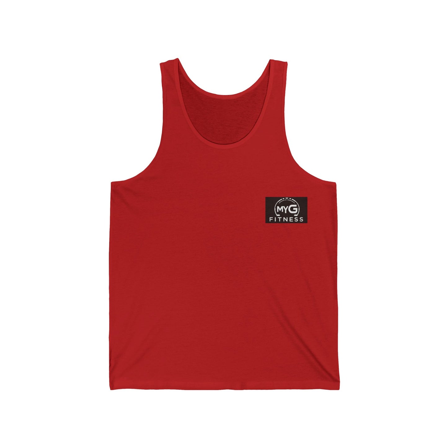 MYGFITNESS Essentials Logo Unisex Jersey Tank - Perfect for Gym Lovers & Active Lifestyle