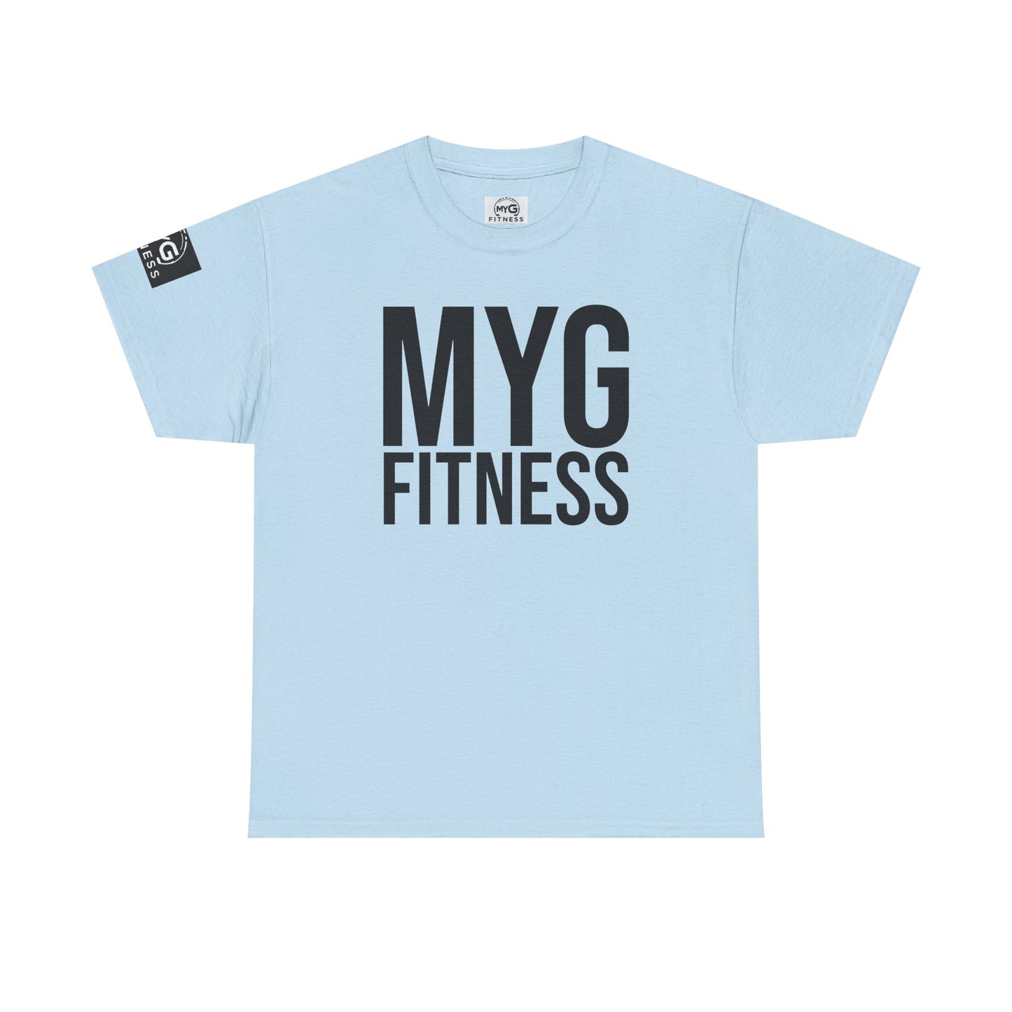 MYGFITNESS Essentials Arm Logo Unisex Heavy Cotton Tee