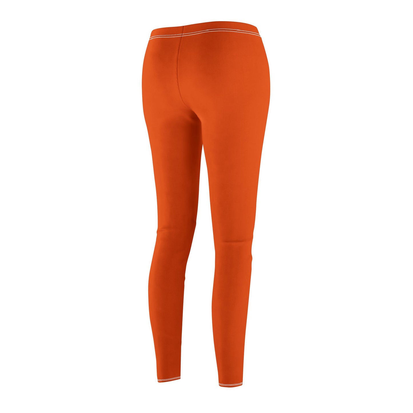 MYGFITNESS Women's Mid-rise Fitness Orange Comfortable Leggings | Active Wear for Yoga & Gym