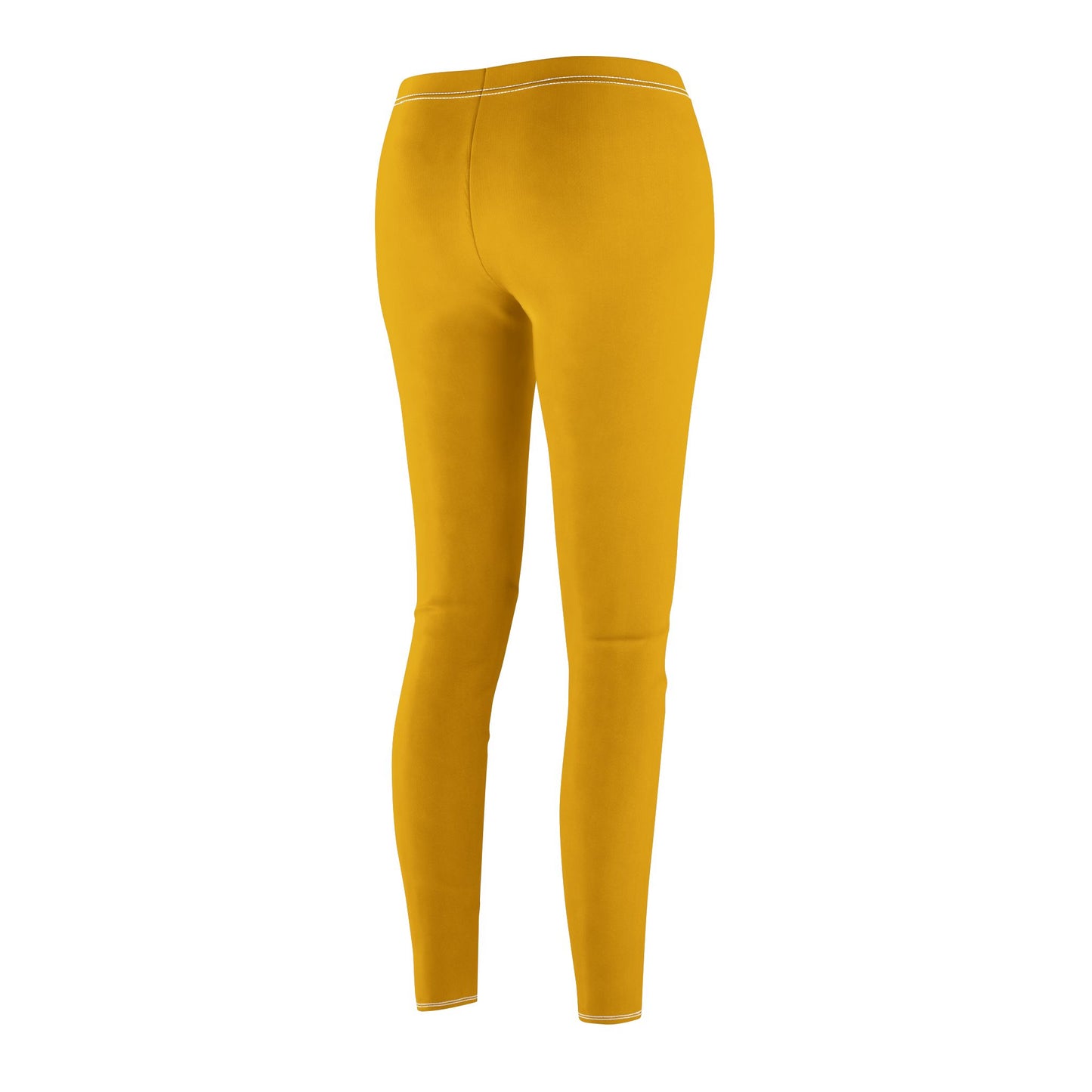 MYGFITNESS Women's Mid-rise Fitness Yellow Comfortable Leggings | Active Wear for Yoga & Gym