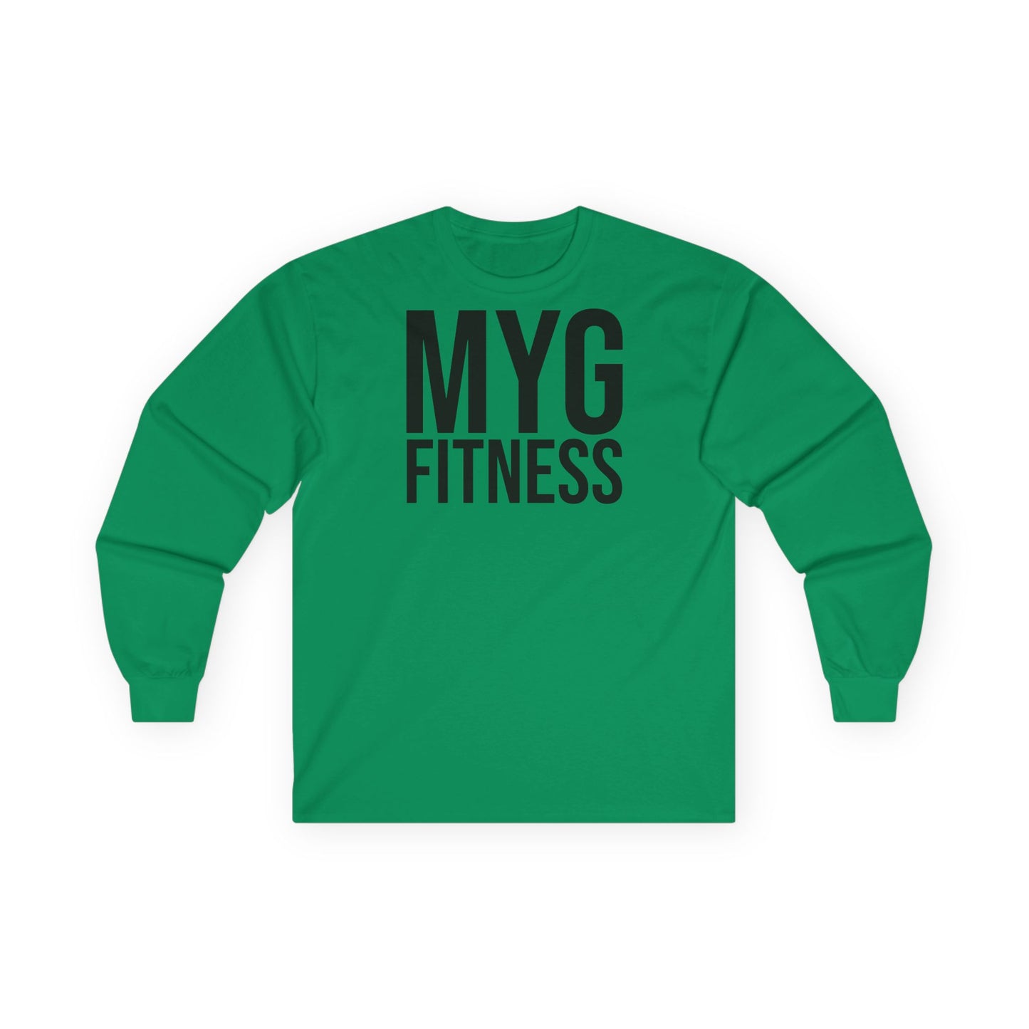 MYGFITNESS Essentials Unisex Ultra Cotton Long Sleeve Tee - Comfortable Activewear for Fitness Enthusiasts