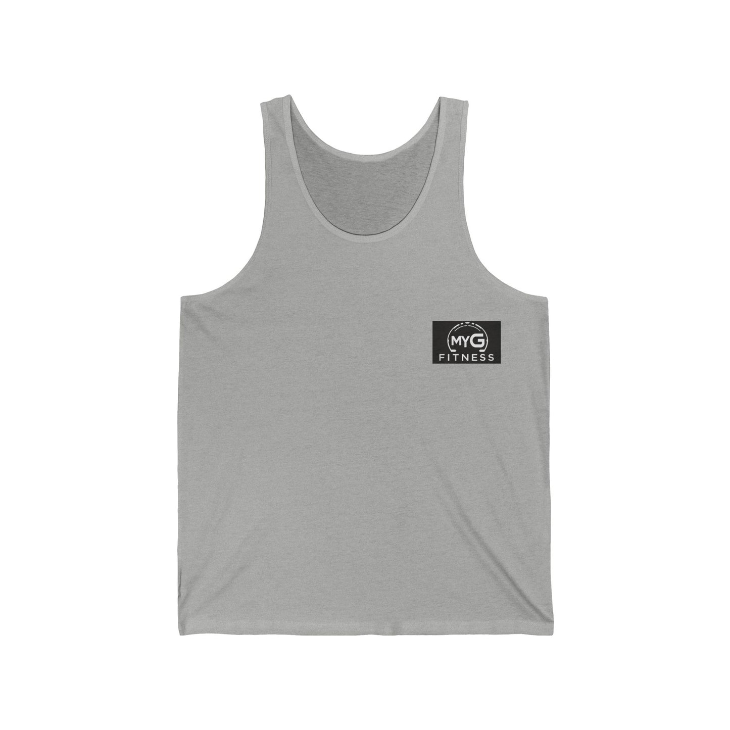 MYGFITNESS Essentials Logo Unisex Jersey Tank - Perfect for Gym Lovers & Active Lifestyle