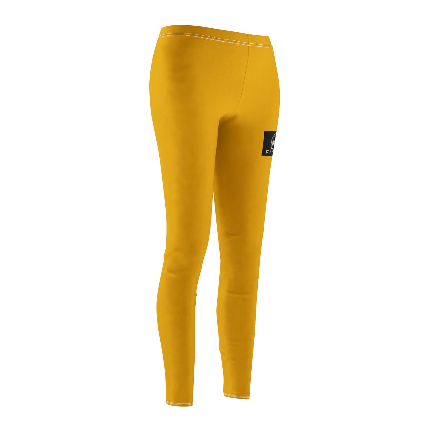 MYGFITNESS Women's Mid-rise Fitness Yellow Comfortable Leggings | Active Wear for Yoga & Gym